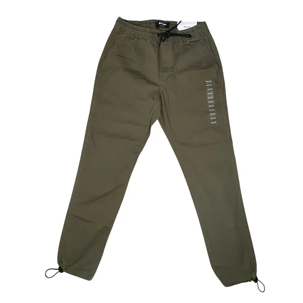 Army Green Slim Fit Jogger Pants - New With Tags